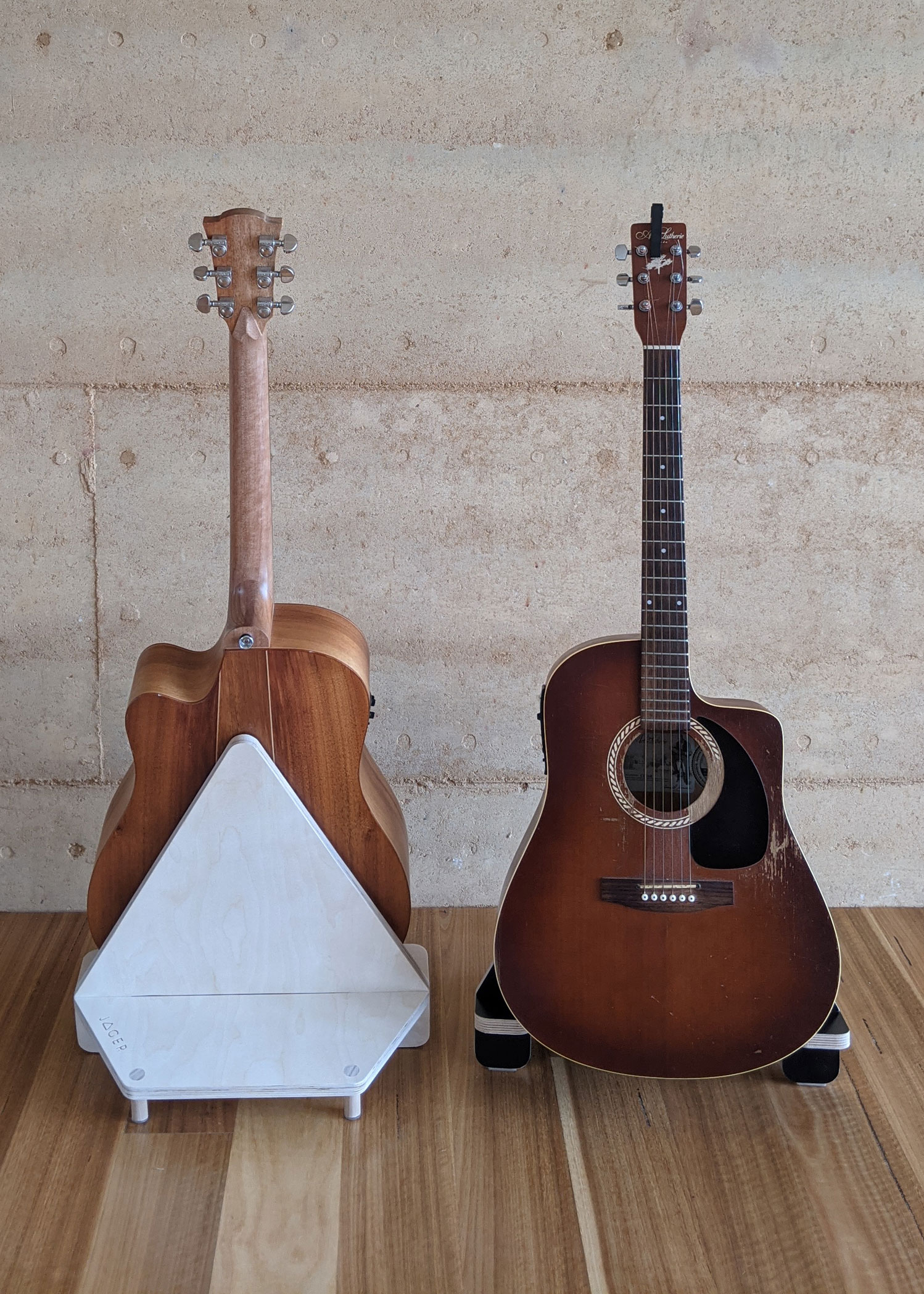 Birch Plywood Acoustic Guitar Stand Jager Stands, Made In Melbourne
